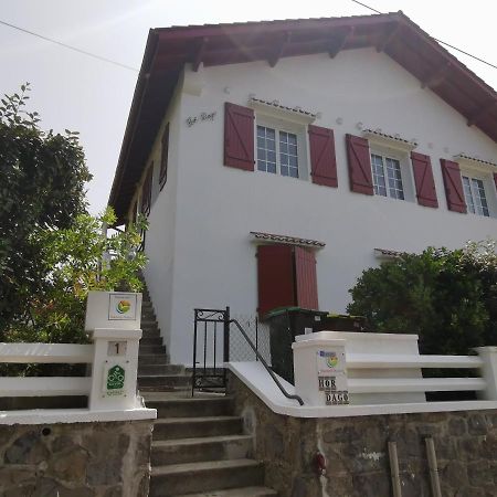 Chambres D'Hotes "Hor Dago" Pres De La Gare D'Hendaye Avec Le Petit-Dejeuner المظهر الخارجي الصورة