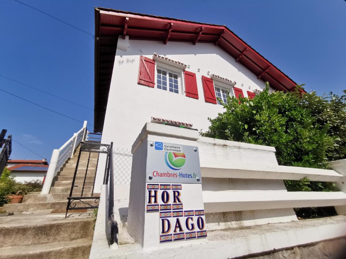Chambres D'Hotes "Hor Dago" Pres De La Gare D'Hendaye Avec Le Petit-Dejeuner المظهر الخارجي الصورة